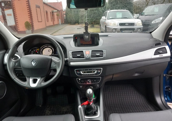 Renault Megane cena 24900 przebieg: 160000, rok produkcji 2010 z Chodzież małe 407